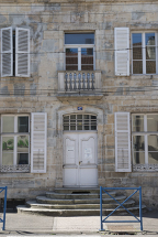 Vue de la travée principale, façade antérieure. © Région Bourgogne-Franche-Comté, Inventaire du patrimoine