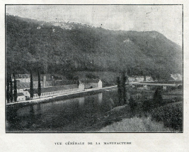 Vue générale de la manufacture, photogr., s.d. [1923]. © Région Bourgogne-Franche-Comté, Inventaire du patrimoine