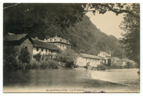 St-Hippolyte - La filature, fin 19e siècle-début 20e siècle [avant 1906]. © Région Bourgogne-Franche-Comté, Inventaire du patrimoine