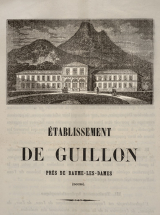 établissement thermal hôtel de voyageurs restaurant © Région Bourgogne-Franche-Comté, Inventaire du patrimoine