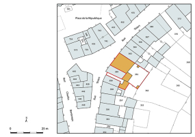 boucherie école primaire immeuble à logements © Région Bourgogne-Franche-Comté, Inventaire du patrimoine