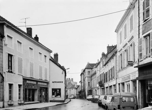 Rue de la République. © Région Bourgogne-Franche-Comté, Inventaire du patrimoine