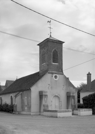 Elévations antérieure et gauche © Région Bourgogne-Franche-Comté, Inventaire du patrimoine