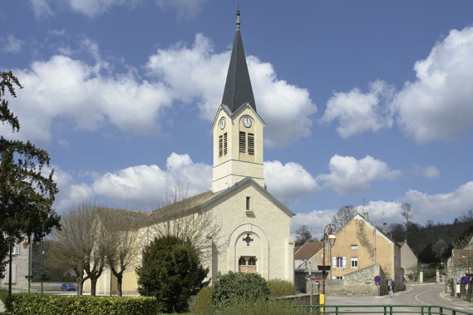 Vue d'ensemble, trois-quarts gauche. © Région Bourgogne-Franche-Comté, Inventaire du patrimoine