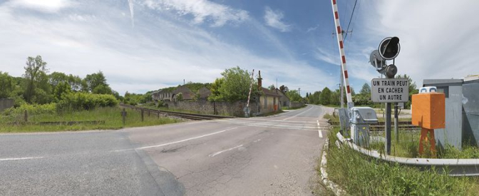 Vue d'ensemble des bâtiments industriels des Forges de Perreuil. © Région Bourgogne-Franche-Comté, Inventaire du patrimoine