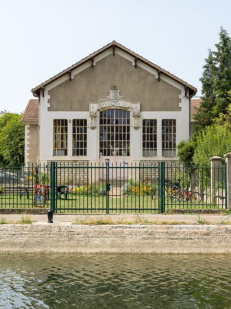 Le bâtiment du moulin : de face. © Région Bourgogne-Franche-Comté, Inventaire du patrimoine