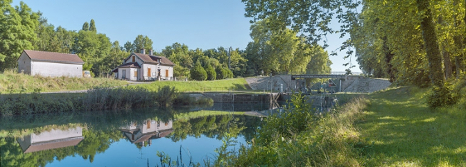 site d'écluse © Région Bourgogne-Franche-Comté, Inventaire du patrimoine