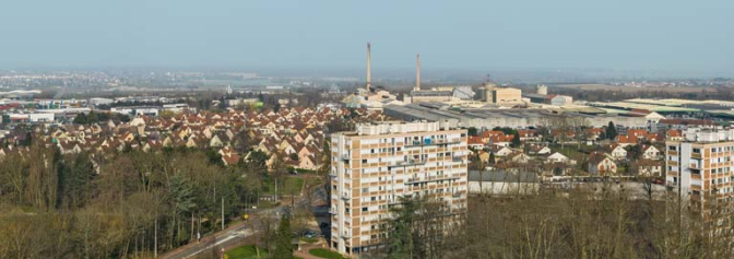 Vue d'ensemble du quartier. © Région Bourgogne-Franche-Comté, Inventaire du patrimoine
