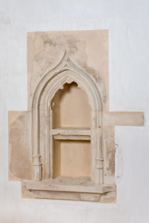 lavabo d'église lavabo en niche © Région Bourgogne-Franche-Comté, Inventaire du patrimoine