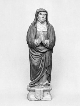 La Vierge : vue de face. © Région Bourgogne-Franche-Comté, Inventaire du patrimoine
