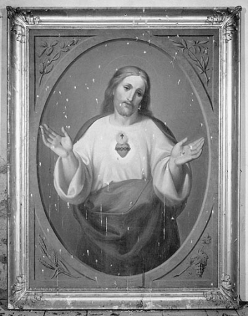 Tableau le Sacré-Coeur de Jésus. © Région Bourgogne-Franche-Comté, Inventaire du patrimoine