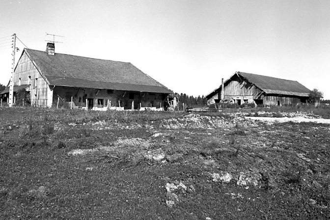 Vue d'ensemble de la ferme et de la dépendance. © Région Bourgogne-Franche-Comté, Inventaire du patrimoine