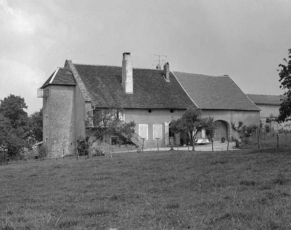 Façade antérieure, vue générale. © Région Bourgogne-Franche-Comté, Inventaire du patrimoine