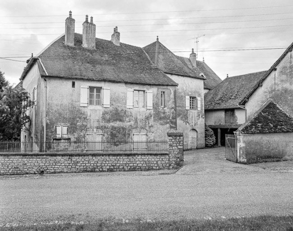 Façade postérieure. © Région Bourgogne-Franche-Comté, Inventaire du patrimoine