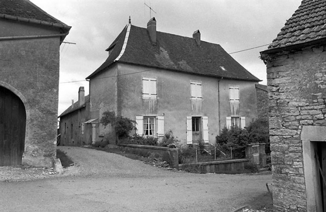 Vue de la partie d'habitation. © Région Bourgogne-Franche-Comté, Inventaire du patrimoine