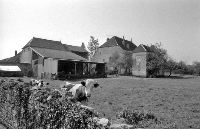 Vue d'ensemble depuis la rue des Baraques. © Région Bourgogne-Franche-Comté, Inventaire du patrimoine