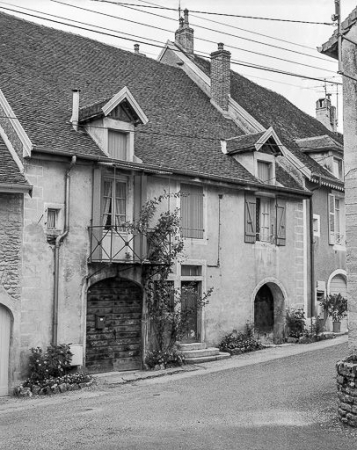 Façade antérieure. © Région Bourgogne-Franche-Comté, Inventaire du patrimoine