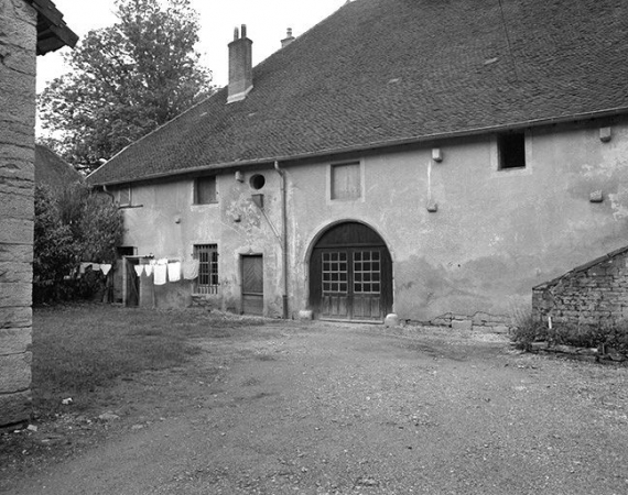 Façade antérieure, partie gauche. © Région Bourgogne-Franche-Comté, Inventaire du patrimoine