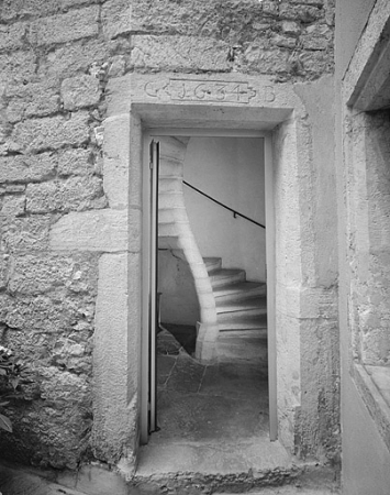 Escalier. © Région Bourgogne-Franche-Comté, Inventaire du patrimoine