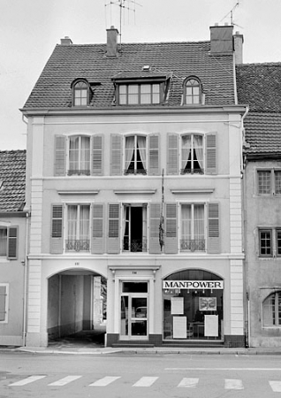 Façade sur rue. © Région Bourgogne-Franche-Comté, Inventaire du patrimoine