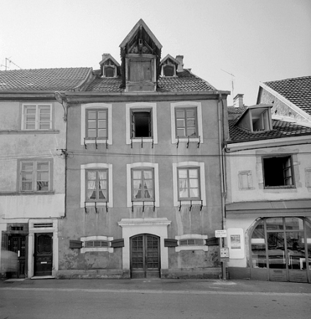 Façade sur rue. © Région Bourgogne-Franche-Comté, Inventaire du patrimoine