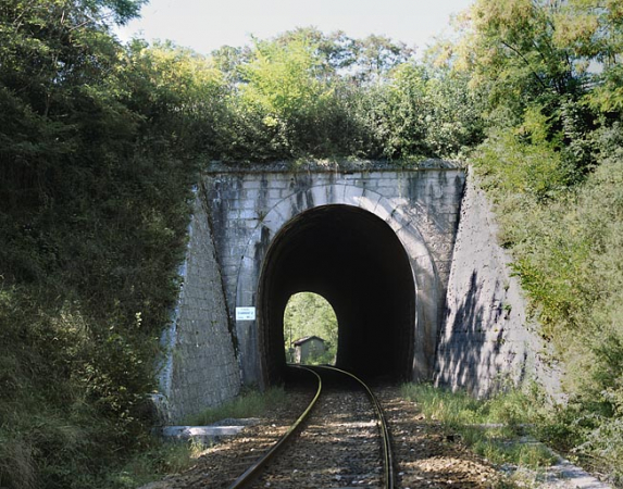 voie ferrée Andelot - La Cluse pont tunnel © Région Bourgogne-Franche-Comté, Inventaire du patrimoine