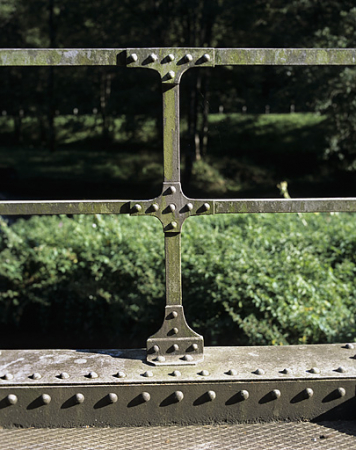 Pont : détail du garde-corps. © Région Bourgogne-Franche-Comté, Inventaire du patrimoine