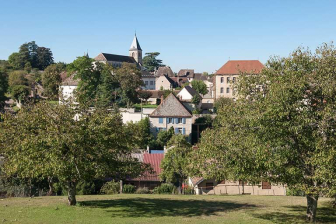La ville haute © Région Bourgogne-Franche-Comté, Inventaire du patrimoine