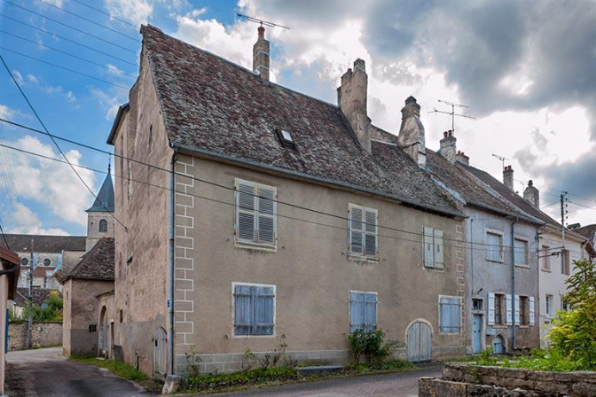 Maisons de la rue du Bourg © Région Bourgogne-Franche-Comté, Inventaire du patrimoine