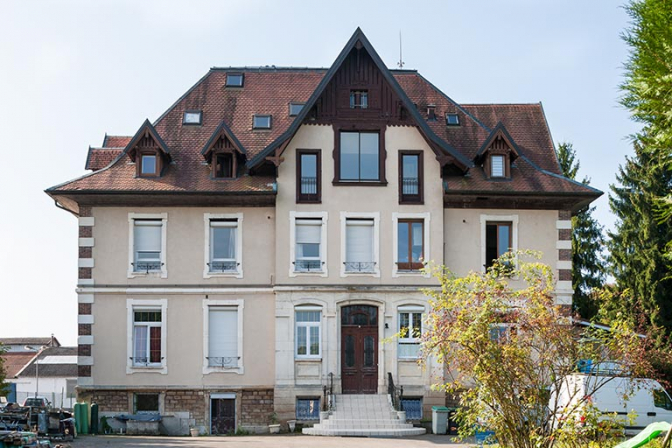 Façade antérieure de la demeure. © Région Bourgogne-Franche-Comté, Inventaire du patrimoine