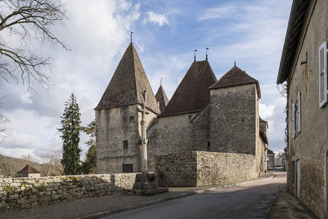 Façade latérale gauche. © Région Bourgogne-Franche-Comté, Inventaire du patrimoine