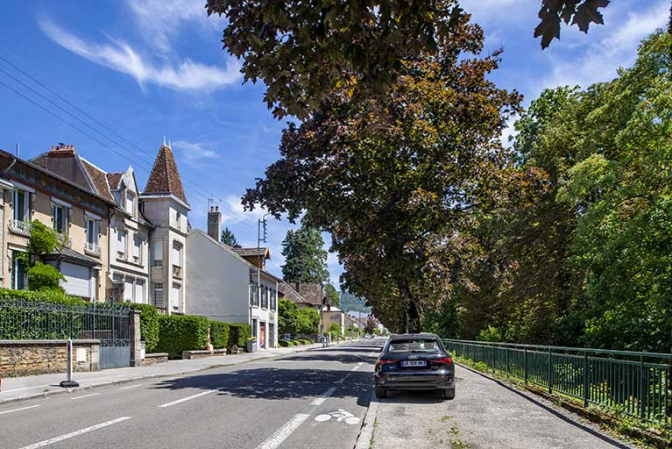 avenue demeure villa © Région Bourgogne-Franche-Comté, Inventaire du patrimoine