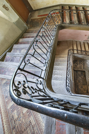 hôtel escalier © Région Bourgogne-Franche-Comté, Inventaire du patrimoine