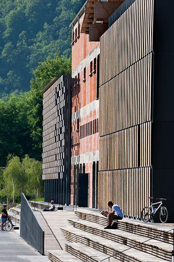 Cité des arts, ancien port fluvial de Besançon(25) © phot. J. Mongreville / Région Bourgogne-Franche-Comté, Inventaire du patrimoine, 2013