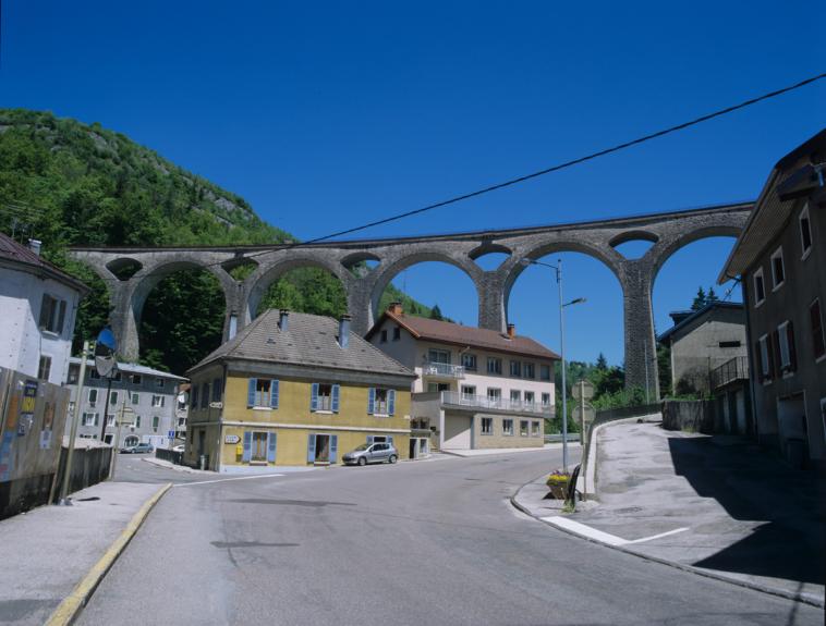Viaduc de Morez (39) © phot. Y. Sancey / Région Bourgogne-Franche-Comté, Inventaire du patrimoine, 2005