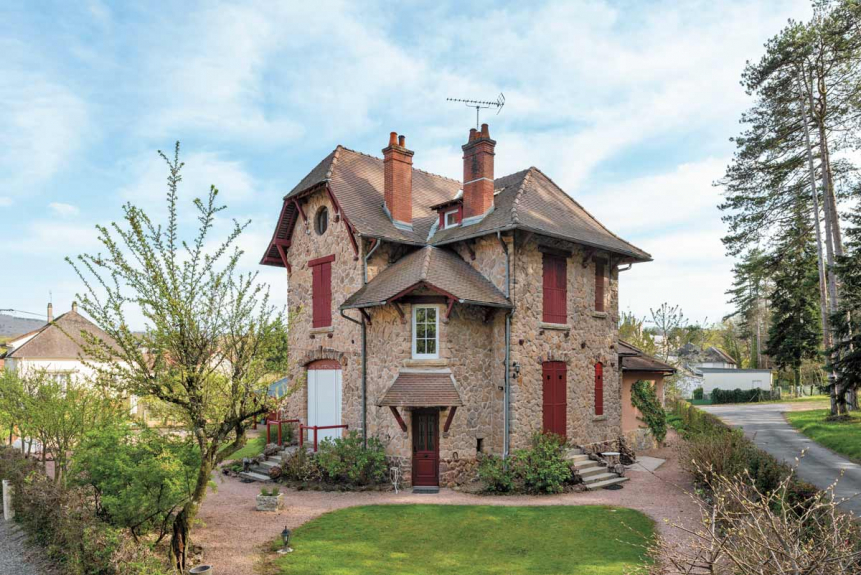 Villa Bois-Joli à Saint-Honoré-les-Bains (58) © phot. P.-M. Barbe-Richaud, Région Bourgogne-Franche-Comté, Inventaire du patrimoine, 2019