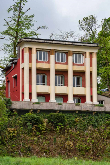 Villa Marinette à Saint-Honoré-les-Bains (58) © phot. P.-M. Barbe-Richaud, Région Bourgogne-Franche-Comté, Inventaire du patrimoine, 2019