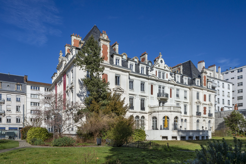 Ancien Grand Hôtel des Bains de Besançon (25) © phot. J. Mongreville, Région Bourgogne-Franche-Comté, Inventaire du patrimoine, 2022