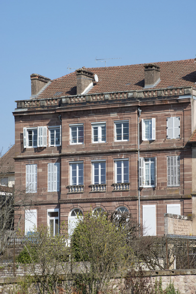 Maison Ganeval à Luxeuil-les-Bains (70) © phot. J. Mongreville, Région Bourgogne-Franche-Comté, Inventaire du patrimoine, 2022
