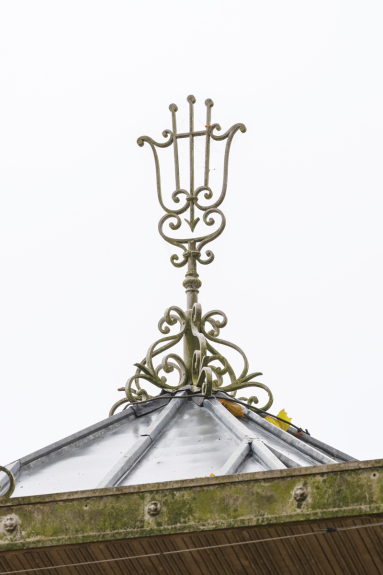 Kiosque à musique à Châtillon-sur-Seine (21) © phot. P.-M. Barbe-Richaud, Région Bourgogne-Franche-Comté, Inventaire du patrimoine, 2021