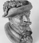 D’Artagnan, modèle de tête de pipe - Saint-Claude (39) © phot. J. Mongreville / Région Bourgogne-Franche-Comté, Inventaire du patrimoine, 2000