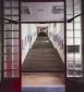 Escalier monumental du lycée Victor Bérard de Morez (39) © phot. Y. Sancey / Région Bourgogne-Franche-Comté, Inventaire du patrimoine, 2003