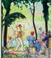 Pougues-les-Eaux (58) : affiche publicitaire de la Compagnie des chemins de fer Paris-Lyon-Méditerranée, 1935  (fonds de la Conservation départementale de la Nièvre) © Région Bourgogne-Franche-Comté, Inventaire du patrimoine, 2021