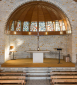 Chœur de la chapelle Sainte-Thérèse de l’Enfant-Jésus à Sermoise-sur-Loire (58) © phot. P.-M. Barbe-Richaud, Région Bourgogne-Franche-Comté, Inventaire du patrimoine, 2024