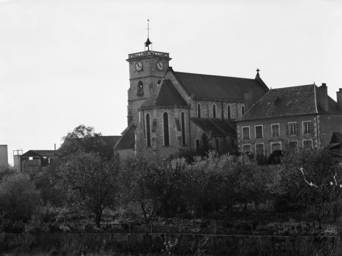Chevet. © non renseigné / Région Bourgogne-Franche-Comté, Inventaire du patrimoine - 1972