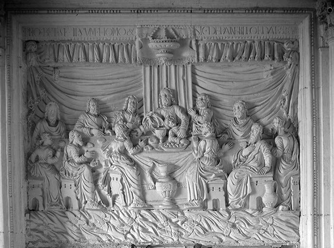 retable © Michel Thierry / Région Bourgogne-Franche-Comté, Inventaire du patrimoine - 1974