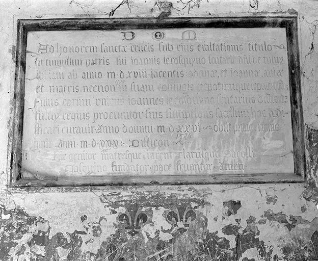  chapelle funéraire © Michel Rosso / Région Bourgogne-Franche-Comté, Inventaire du patrimoine - 1974