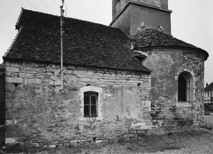 Chevet. © Michel Thierry / Région Bourgogne-Franche-Comté, Inventaire du patrimoine - 1978