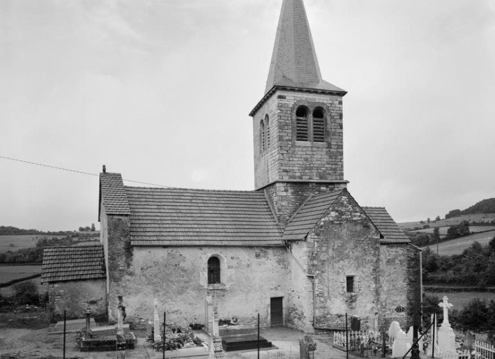 Elévation droite. © Michel Thierry / Région Bourgogne-Franche-Comté, Inventaire du patrimoine - 1978