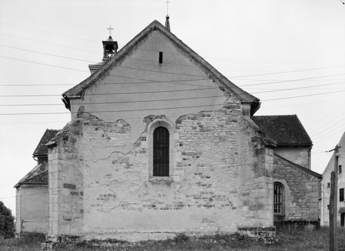 Chevet. © Michel Rosso / Région Bourgogne-Franche-Comté, Inventaire du patrimoine - 1978